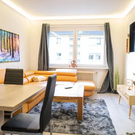 #412 Komfortable, Stilvolle Wohnung Fuer 6 Personen Mülheim an der Ruhr Buitenkant foto
